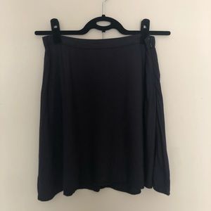 Urban Outfitters Kimchi Blue Black Circle Skirt